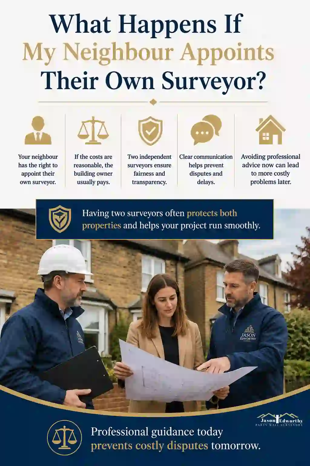 What Happens If My Neighbour Appoints Their Own Surveyor Hammersmith and Fulham?