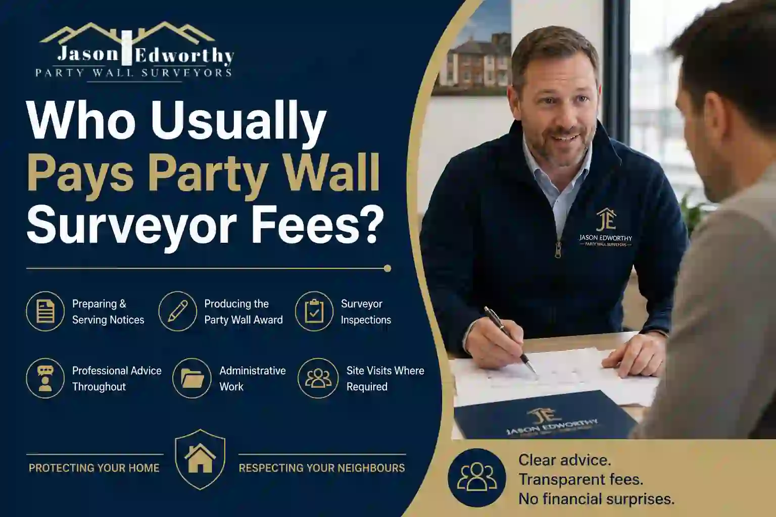 Who Usually Pays Party Wall Surveyor Fees Hammersmith and Fulham?